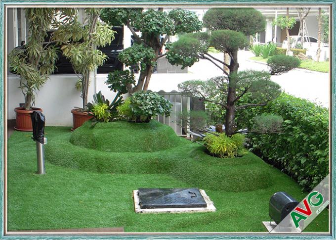 Jardins résistants UV aménageant l'herbe artificielle/gazon en parc artificiel 35 millimètres de taille de pile 0