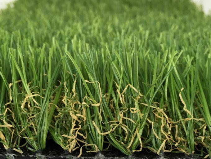 Tapis favorable à l'environnement de résistance d'herbe artificielle UV de décoration 0