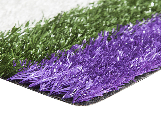 LA CHINE Gazon artificiel coloré lisse de court de tennis, résistance UV colorée de fausse herbe fournisseur