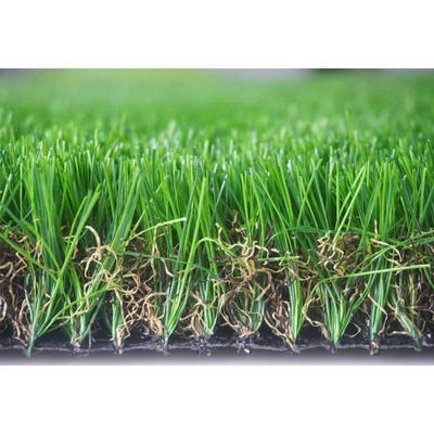 LA CHINE Herbe de tapis artificielle de couverture de gazon synthétique vert de petit pain pour le jardin fournisseur