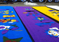 Herbe de tapis artificielle de gazon synthétique coloré de terrain de jeu de décoration 3000 DTEX fournisseur