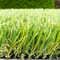 Le trio forment l'herbe artificielle de jardin de PE de monofilament avec le revêtement de latex de SBR fournisseur