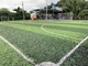 Pelouse synthétique d'herbe de gazon artificiel de jardin de GV pour le terrain de football fournisseur