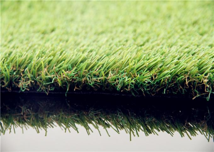 herbe artificielle de jardin de villa de mur de 10mm, faux gazon 6800 Dtex de jardin 0