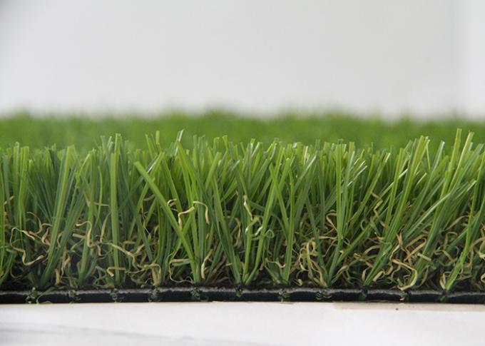 Taille recyclable de aménagement verte de l'herbe artificielle 40mm de santé d'hôtel 0