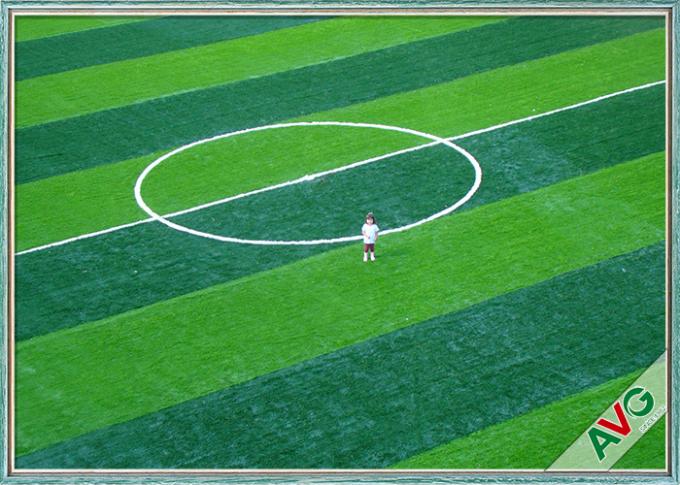 Gazon artificiel d'herbe du football extérieur avec l'herbe artificielle de soutien durable de matériel de PE pour Futsal 0