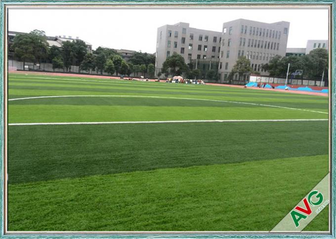 Eau-économie artificielle de Dtex du gazon 12000 de terrain de football multifonctionnel standard de la FIFA 0