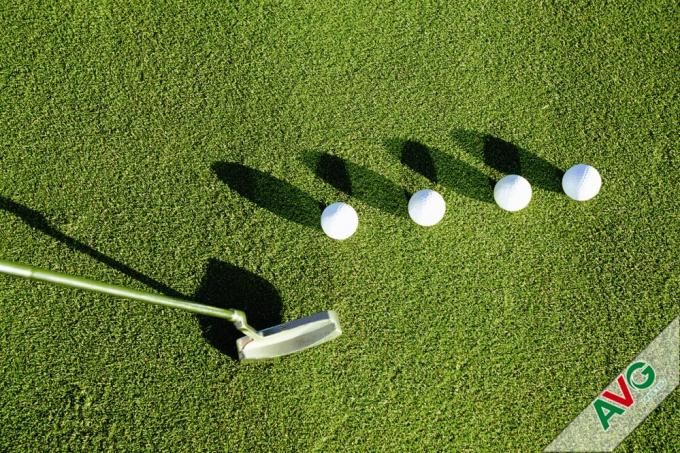 herbe artificielle de golf naturel de taille de pile de 10mm/putting green d'intérieur de golf 2