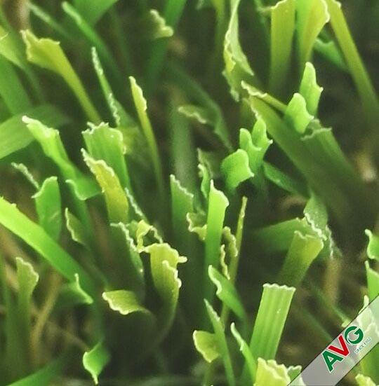 herbe artificielle extérieure de la rugosité 13400Dtex élevée, garantie de 5 - 6 ans 2