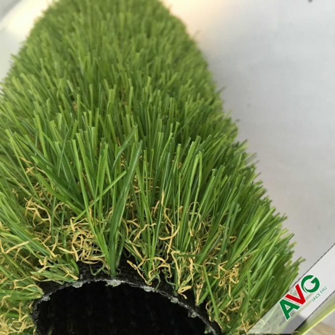 Nouvelle herbe artificielle extérieure dense avec le sentiment de main molle et la couleur attrayante 0