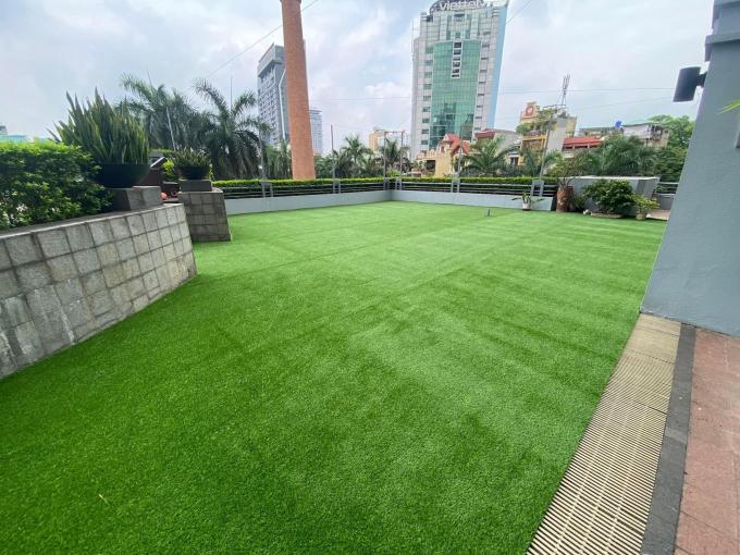 Pelouse en plastique d'intérieur de couleur verte aménageant l'herbe en parc de tapis artificielle synthétique de gazon 40mm pour le jardin 0