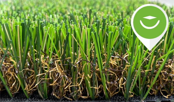 LA CHINE Herbe synthétique pour l'aménagement artificiel d'herbe de gazon de jardin du jardin 35MM fournisseur