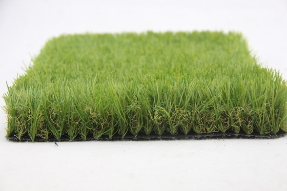 LA CHINE Couleur naturelle artificielle du petit pain 25mm d'herbe de tapis de jardin fournisseur