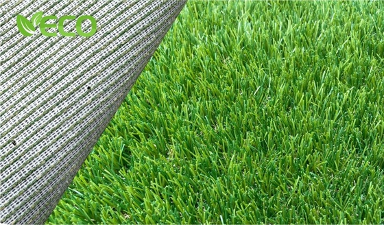LA CHINE Herbe synthétique ECO de paysage de gazon de pelouse artificielle décorative de haute qualité extérieure de plastique soutenant 100% recyclable fournisseur