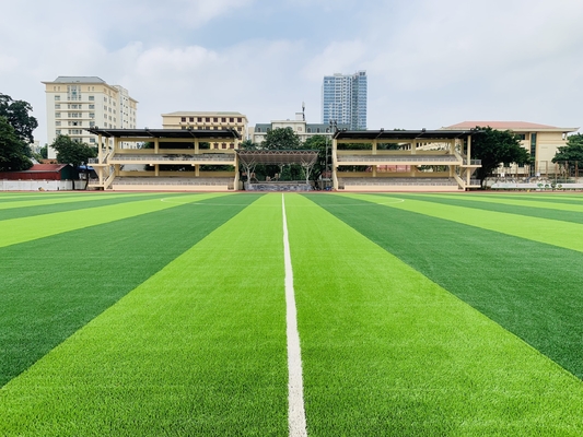 LA CHINE sports artificiels d'herbe de 55mm parquetant pour l'au sol de football du football fournisseur