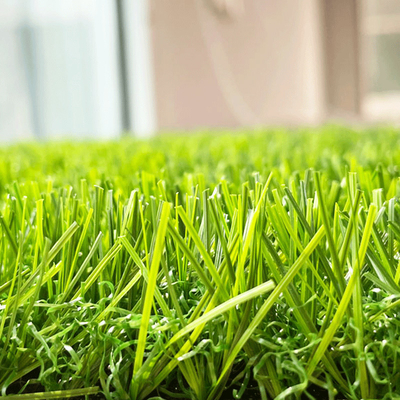 LA CHINE Taille plate du monofilament 35mm de jardin d'herbe synthétique artificielle de gazon fournisseur