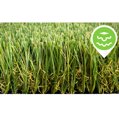 LA CHINE 3/8&quot; pelouse artificielle engazonner le gazon vert luxueux de faux de tapis pour le jardin fournisseur