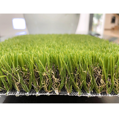 LA CHINE Tapis artificiel de gazon de faux de l'herbe AVG de jardin fait sur commande de taille fournisseur