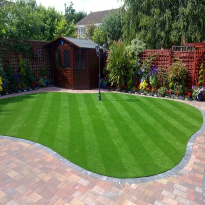 Herbe artificielle artificielle de l'herbe 45MM aménageant le tapis en parc artificiel d'herbe de jardin de gazon fournisseur