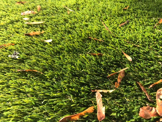 Couleur naturelle artificielle du petit pain 25mm d'herbe de tapis de jardin fournisseur