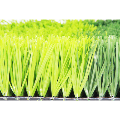Structure artificielle de monofilament d'herbe du football de taille réaliste du regard 60mm fournisseur