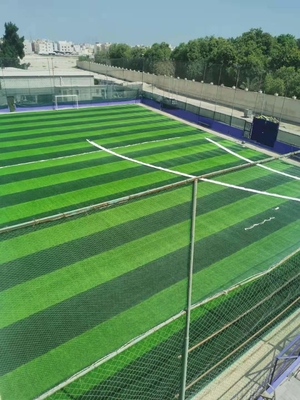 gazon artificiel d'herbe du football de 45mm pour des sports parquetant le gazon artificiel fournisseur