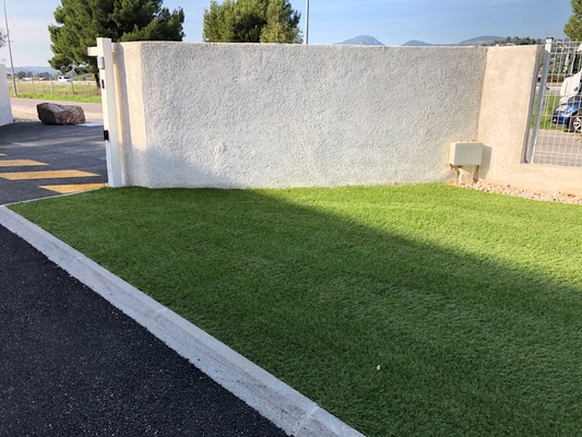 Le jardin engazonnent 40mm que Cesped engazonnent décoratif extérieur de mur artificiel d'herbe de Gazon fournisseur