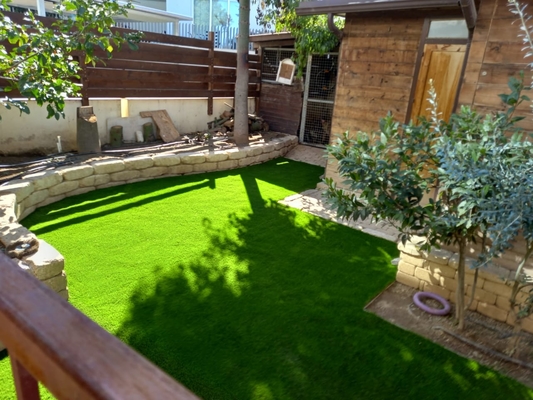 pelouse artificielle d'herbe de 30Mm pour la région commerciale de jardin de luxe fournisseur