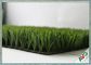 Le gazon artificiel semblant naturel de pelouse d'herbe du football synthétique tapissent le type droit de fil fournisseur