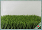 Le gazon artificiel semblant naturel de pelouse d'herbe du football synthétique tapissent le type droit de fil fournisseur
