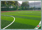 Type droit gazon artificiel de fil de terrain de football synthétique d'herbe du football de forme de diamant fournisseur