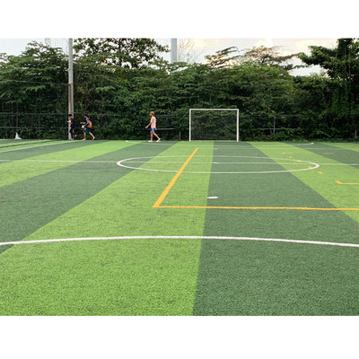 Gazon artificiel du football extérieur de moquette de sports pp + support de gaze